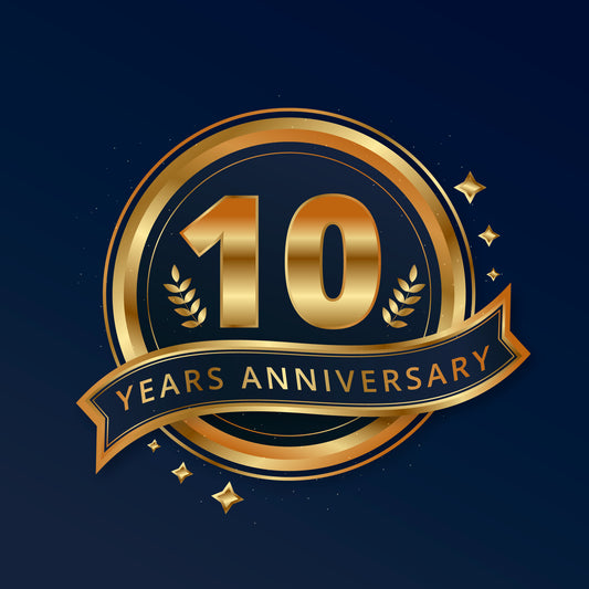 HOTRO VANCOUVER TURNS 10 THIS MONTH! JOIN THE CELEBRATION AND SAVE UP TO 50% OFF MANY ITEMS!