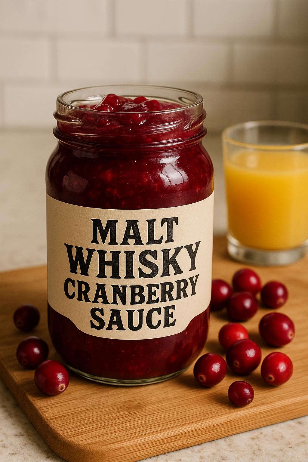 Malt Whisky Cranberry Sauce