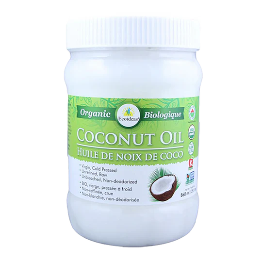 Organic Coconut Oil 860ml (29.1oz)