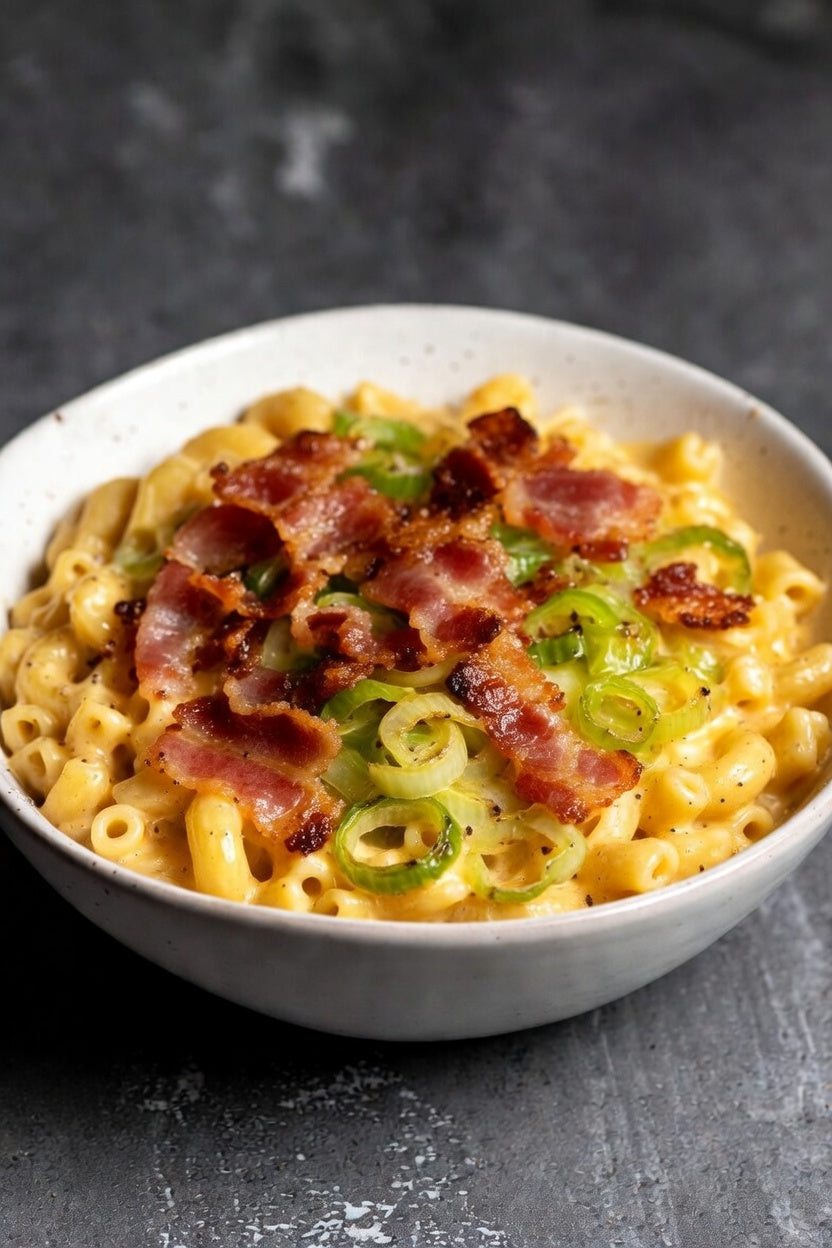 Mad Brit Bacon and Leek Mac & Cheese — chef-made in Gibsons, BC — HOTRO.ca