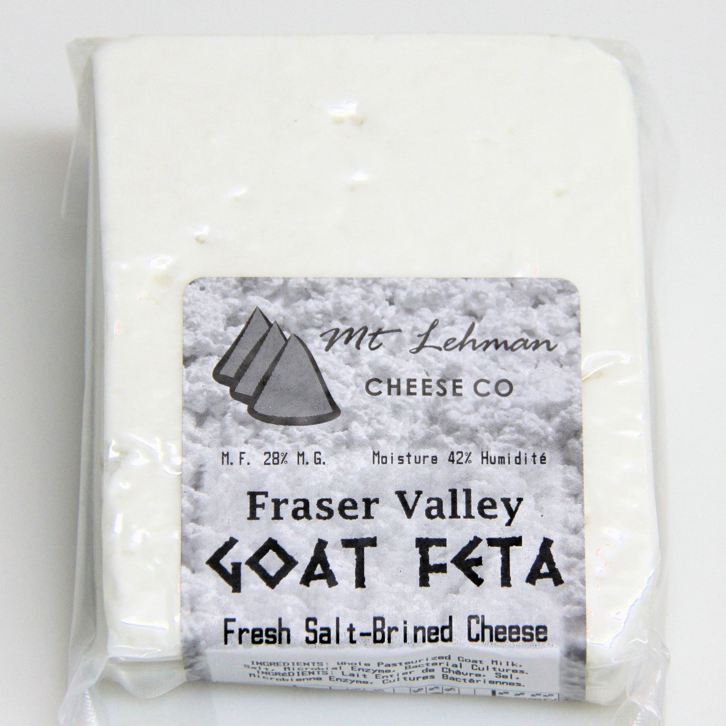 Goat Feta — Raw Goat Milk | Mt Lehman Cheese Co.