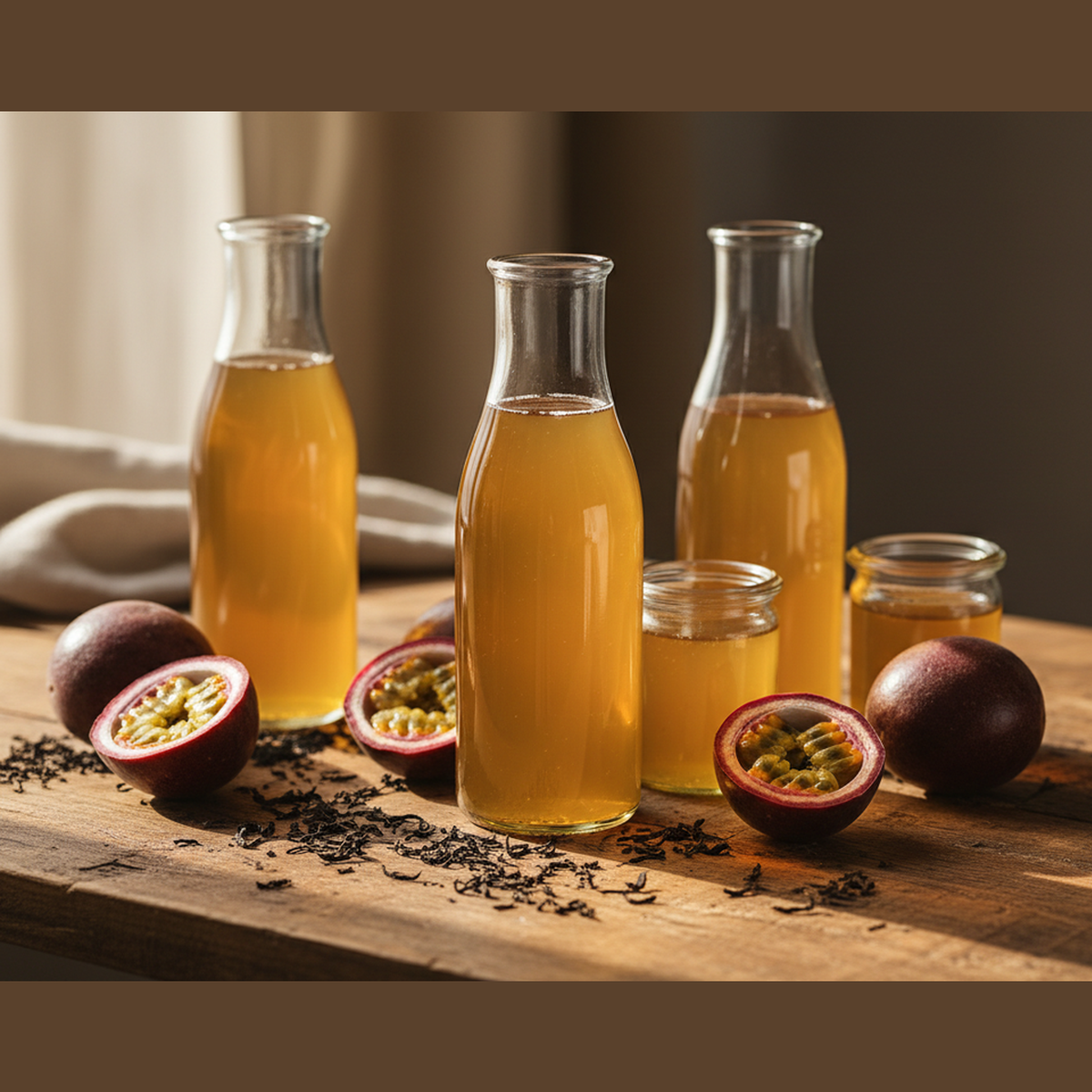 Passion Fruit Kombucha (HOTRO Ferments)
