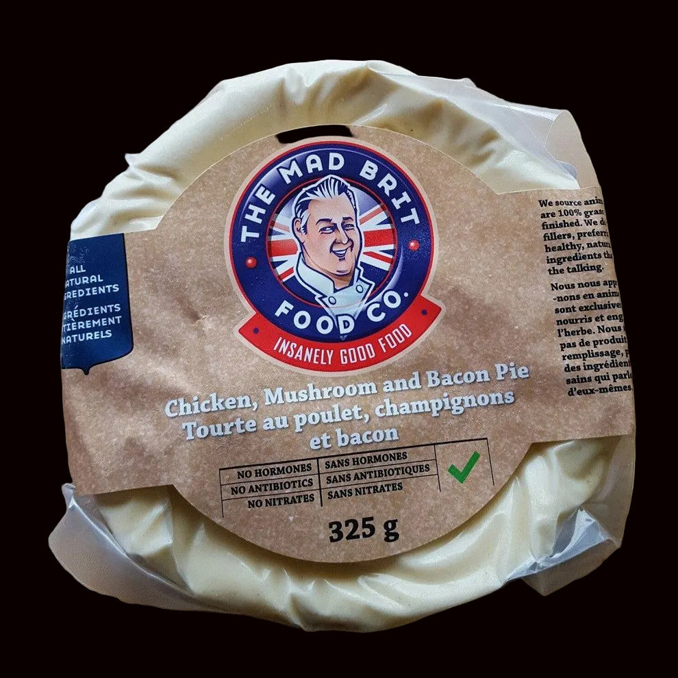 Chicken, Mushroom and Bacon Pie - 5' - HOTRO.ca