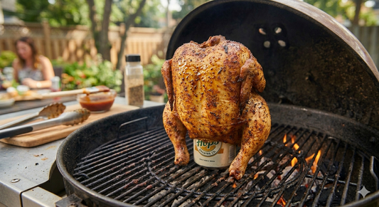 Beer Can Chicken with HOTRO House Rub