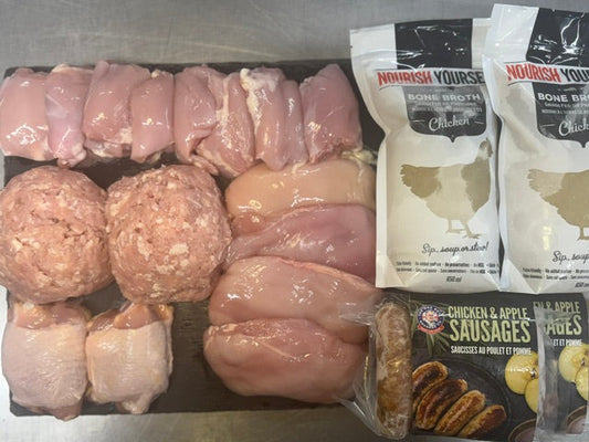 What's in the HOTRO.ca Chicken Essentials Box? Certified Organic BC Chicken, Delivered Monthly