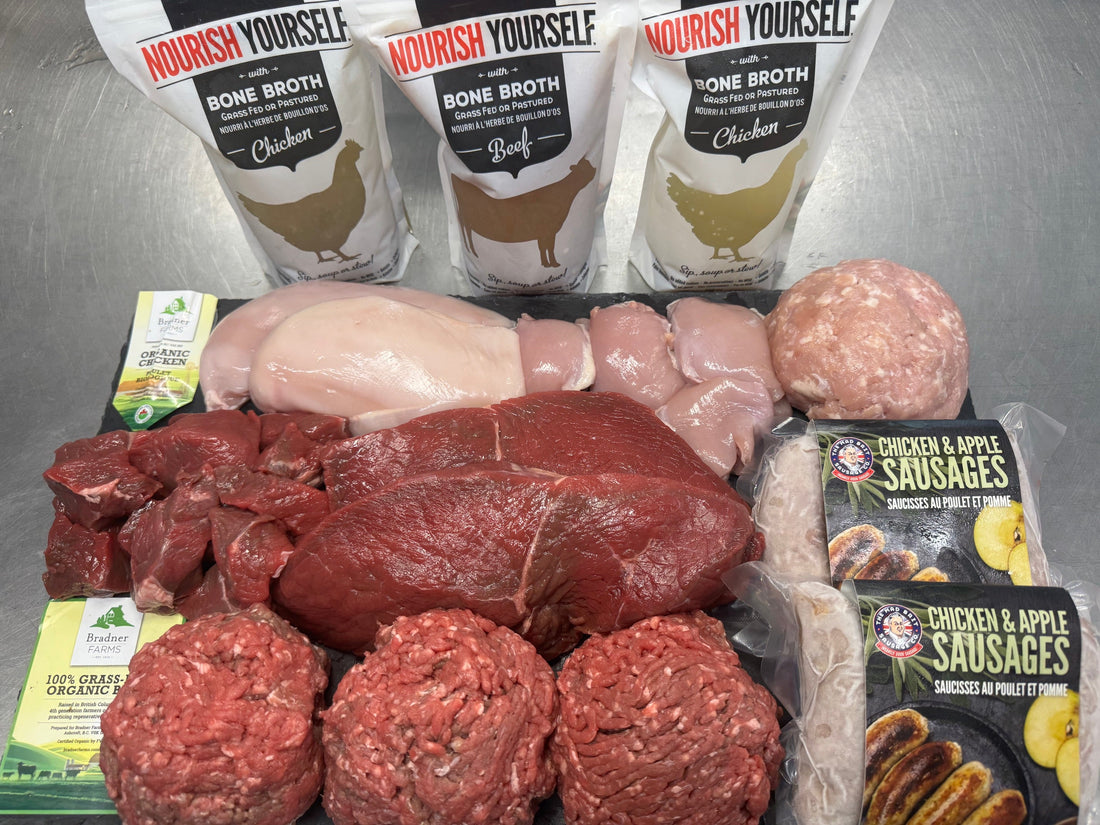 What's in the HOTRO.ca Beef & Chicken Core Box? The Best of BC Organic Meat, Delivered Monthly