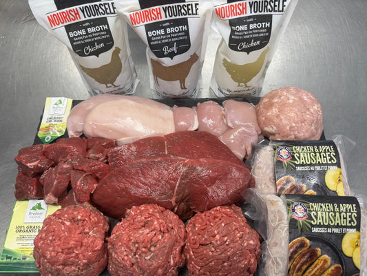 What's in the HOTRO.ca Beef & Chicken Core Box? The Best of BC Organic Meat, Delivered Monthly