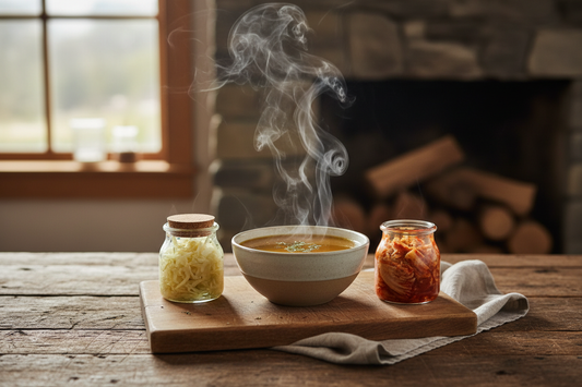 The Gut-Brain Connection: How Fermented Foods and Bone Broth Support Mental Clarity