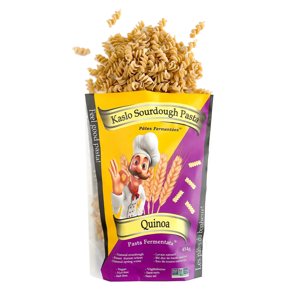 Kaslo Sourdough Classic - Quinoa Rotini 454g