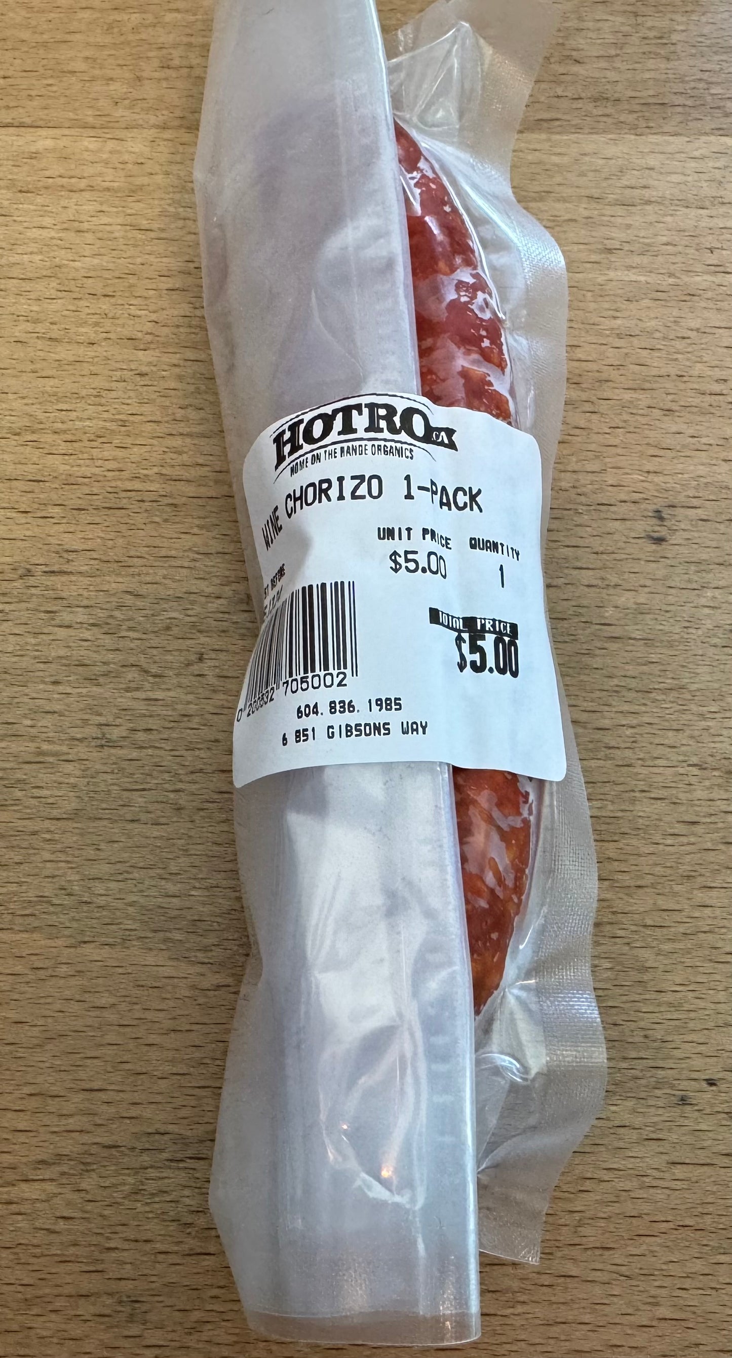 WINE CHORIZO