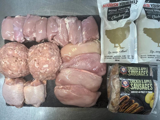 Chicken Essentials Box — Certified Organic BC Chicken (HOTRO.ca)
