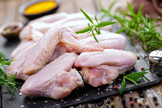 Chicken Wings (Certified Organic, 100% Pastured & Free Range, No GMO, No Antibiotics, BC) RAW