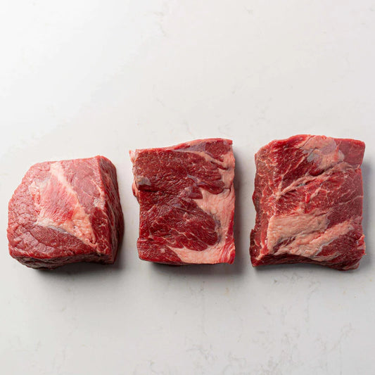 Boneless Beef Short Ribs (Certified Organic, 100% Grass-Fed & Finished BC)