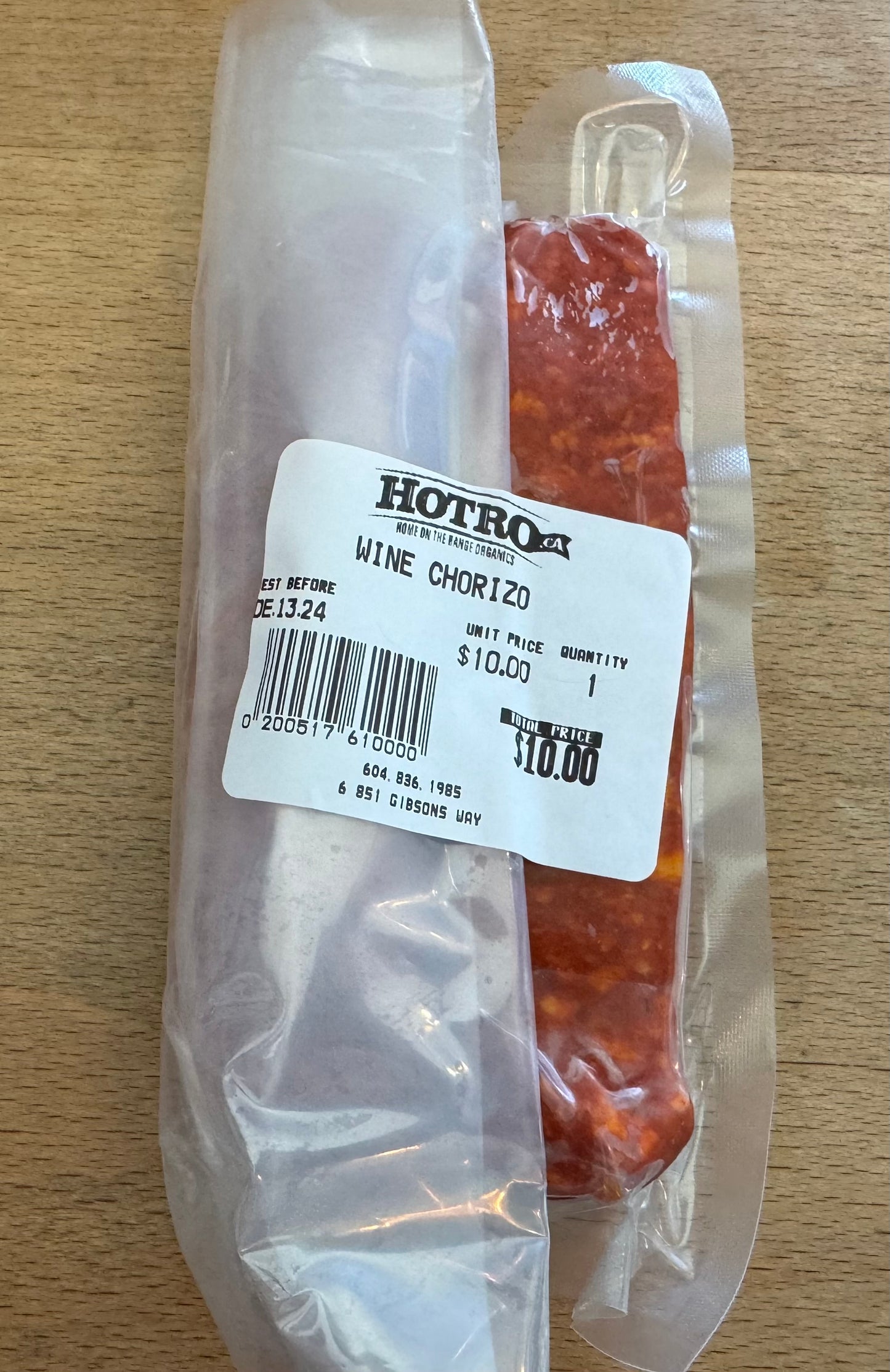 WINE CHORIZO