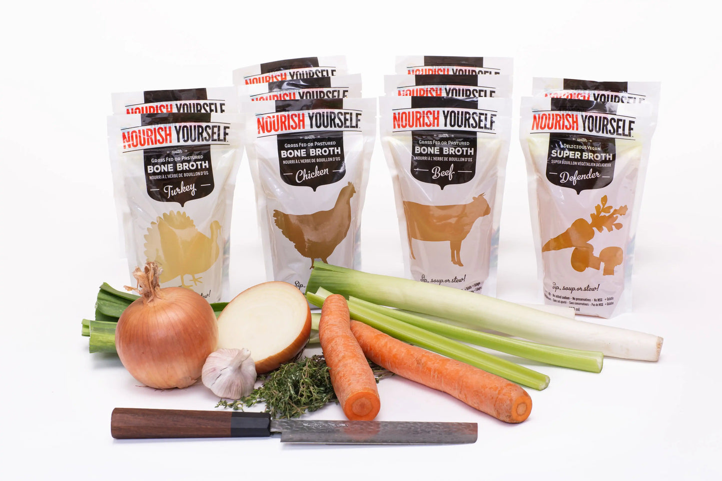 Nourish Yourself Bone Broth — The 10-Day Reset (10 Pack)