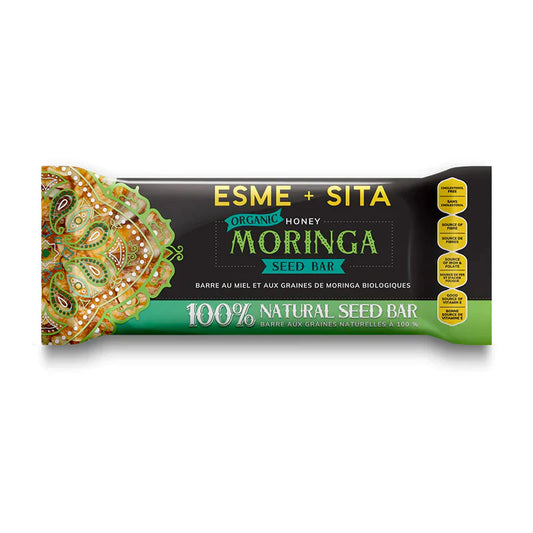 HONEY MORINGA SEED BAR (ESMERALDA+SITA) Cholesterol Free/Low In Saturated Fats