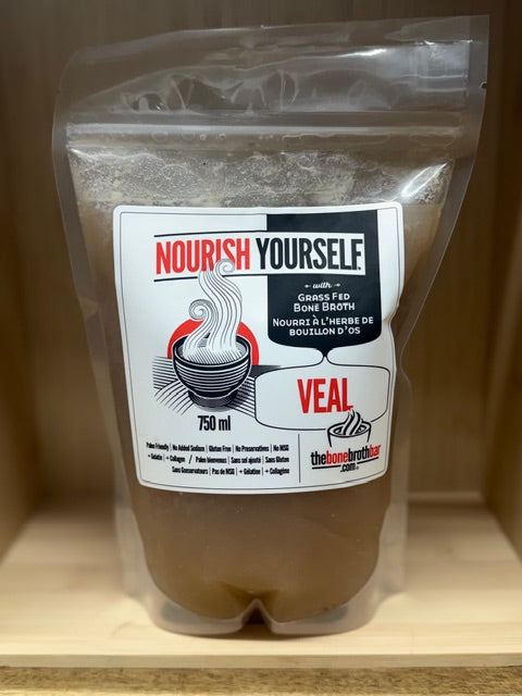 Nourish Yourself Veal Bone Broth — The Restoration Project — high-density collagen, deep healing & cellular renewal — HOTRO.ca
