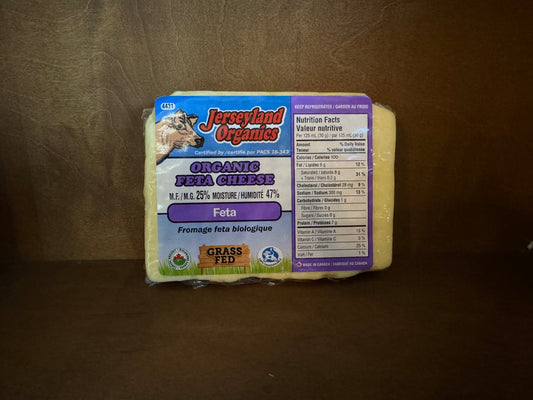Feta Cheese (Jerseyland Organics) - Raw Milk Organic Grass-Fed