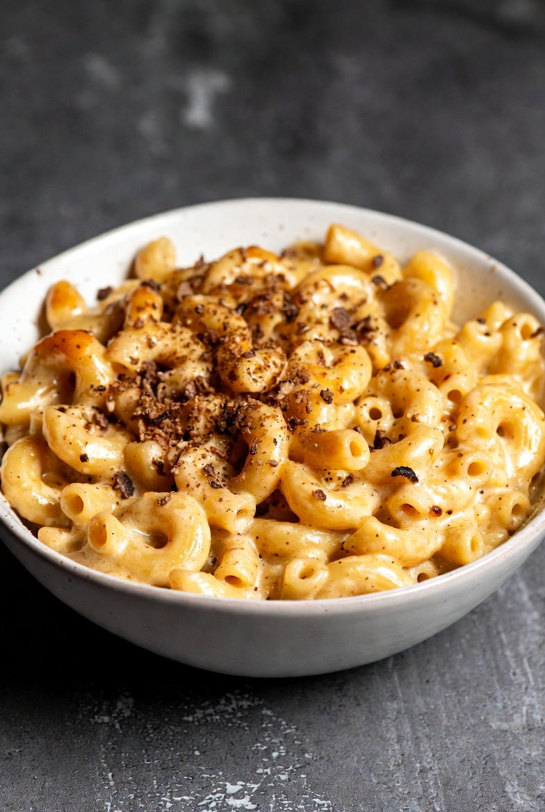 Mad Brit Black Truffle Mac & Cheese — chef-made in Gibsons, BC — HOTRO.ca