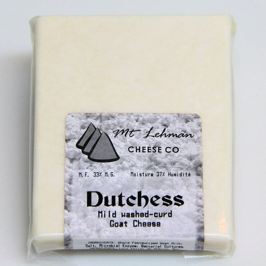 Mt. Lehman Dutchess — Raw Goat Milk | Mt Lehman Cheese Co.