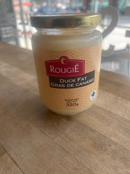 Duck Fat (Rendered Duck Fat) 320g (Certified Organic, 100% Free Range, No GMO, No Antibiotics, BC)