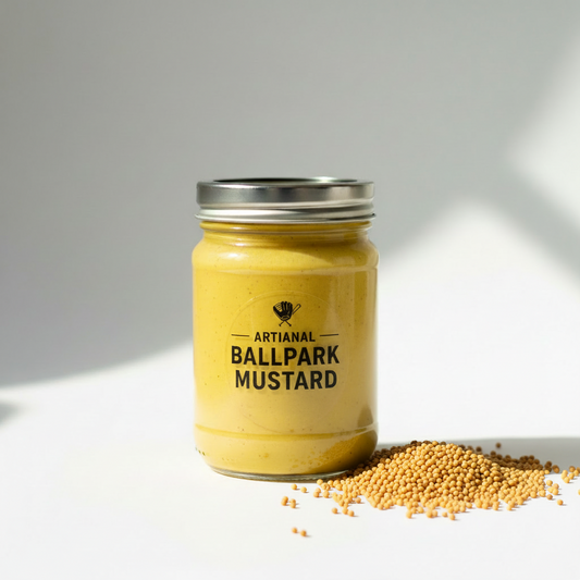 The Ballpark Mustard — House-Made Classic Yellow (Mad Brit Mustards)