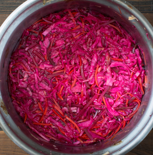 HOTRO Essentials - Red Cabbage, Beet and Apple Sauerkraut
