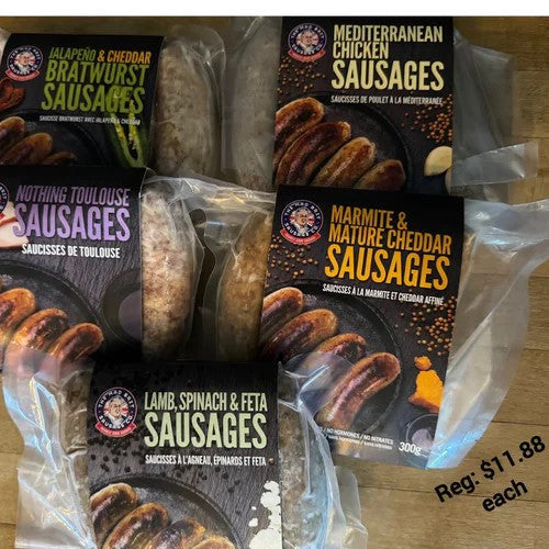 Mad Brit Sausage Variety Pack (5 Packs)