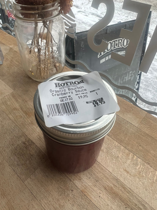 Bourbon Cranberry Sauce (Organic)