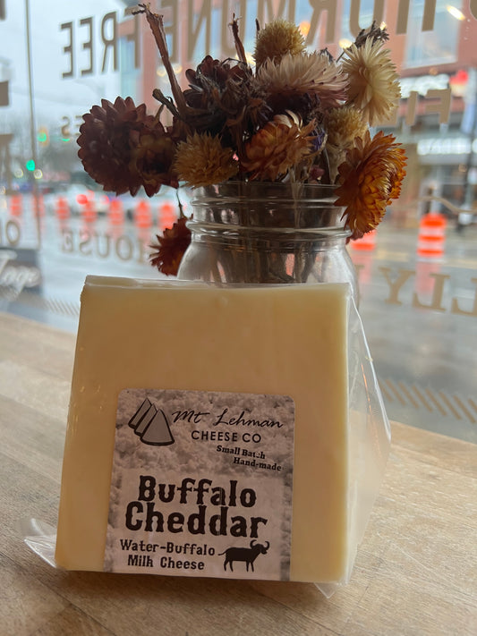Mt Lehman Cheese Co. Buffalo Cheddar Cheese 150g