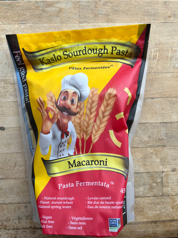 Kaslo Sourdough Pasta - Macaroni 454g