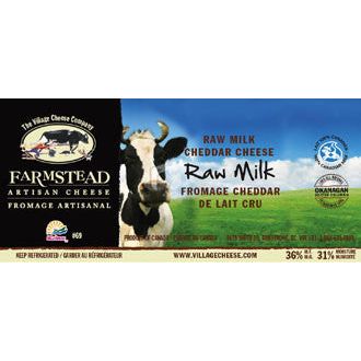 Village Cheese Unpasteurized Cheddar (250g) - HOTRO.ca