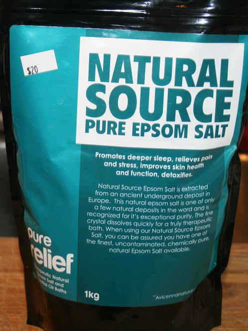 Epsom Salt - Natural Source Pure with Essential Oils - 2.2lbs - $22 - HOTRO.ca