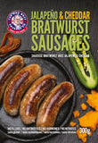 Mad Brit Sausage Co. - Jalapeno Cheddar Bratwurst Sausages