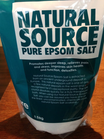 Epsom Salt - Natural Source Pure - 3.3lbs - $20 - HOTRO.ca